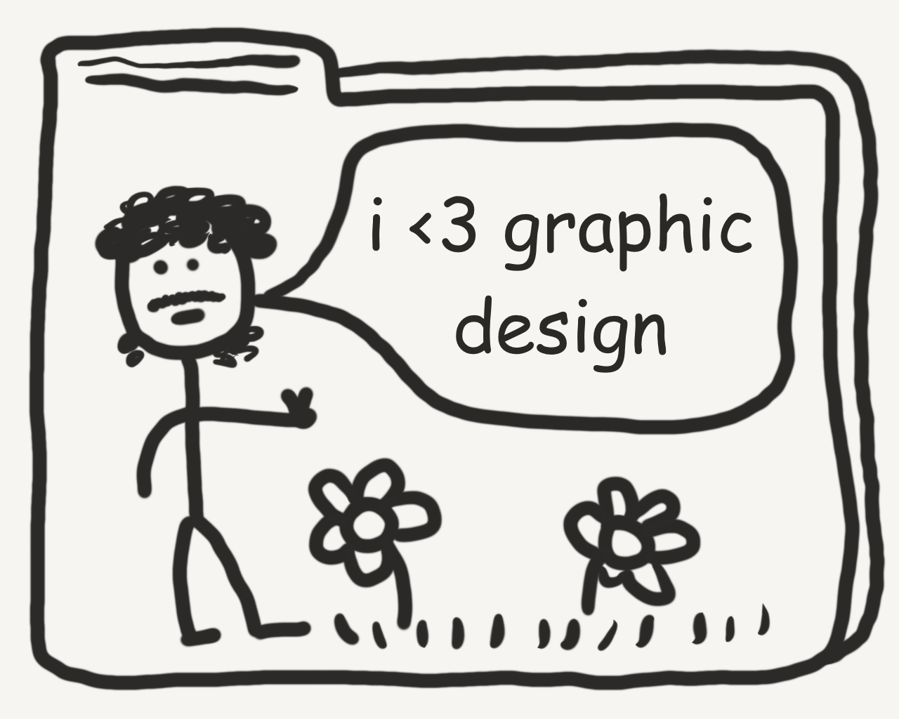 Image card for graphic design portfolio.